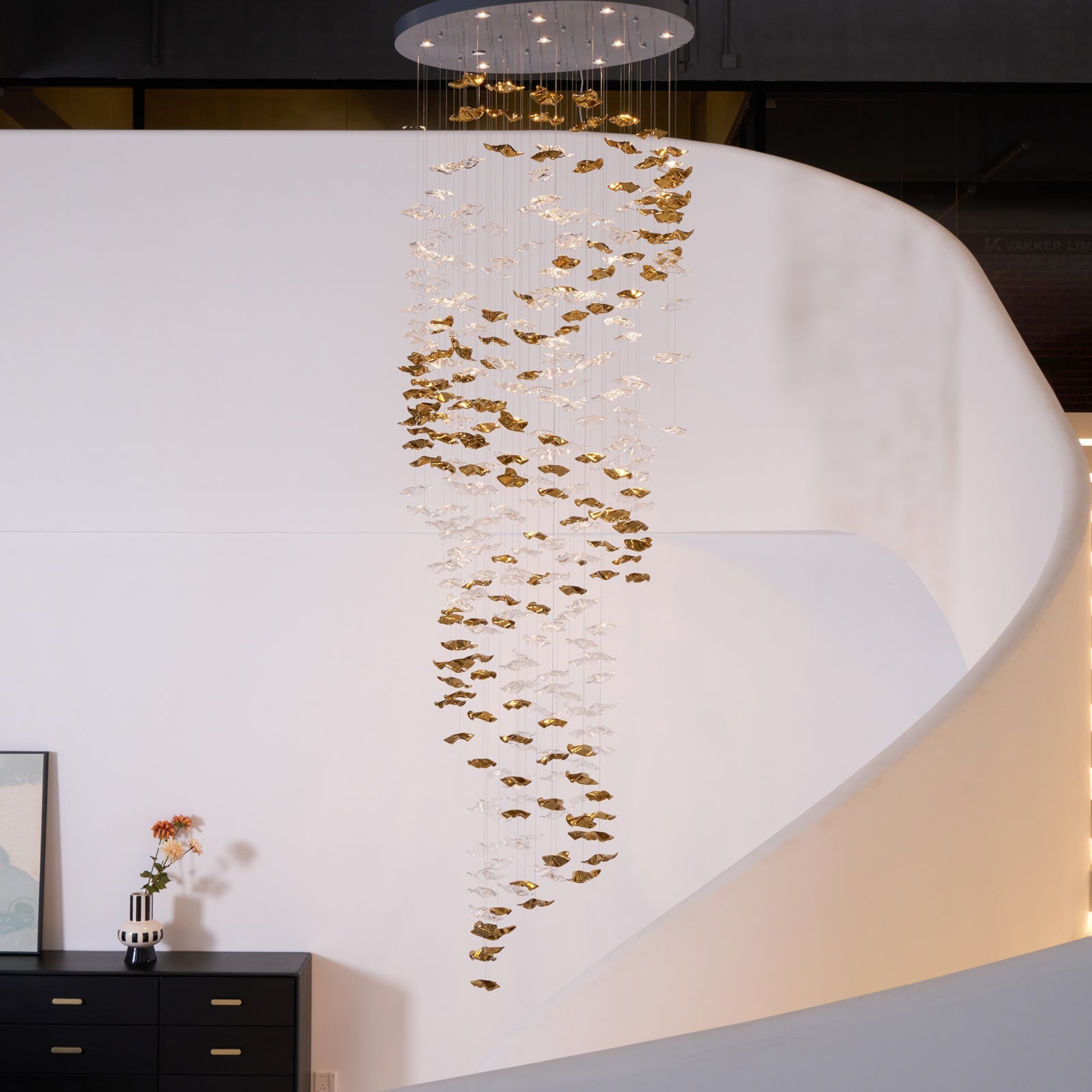 Tidal Stair Chandelier