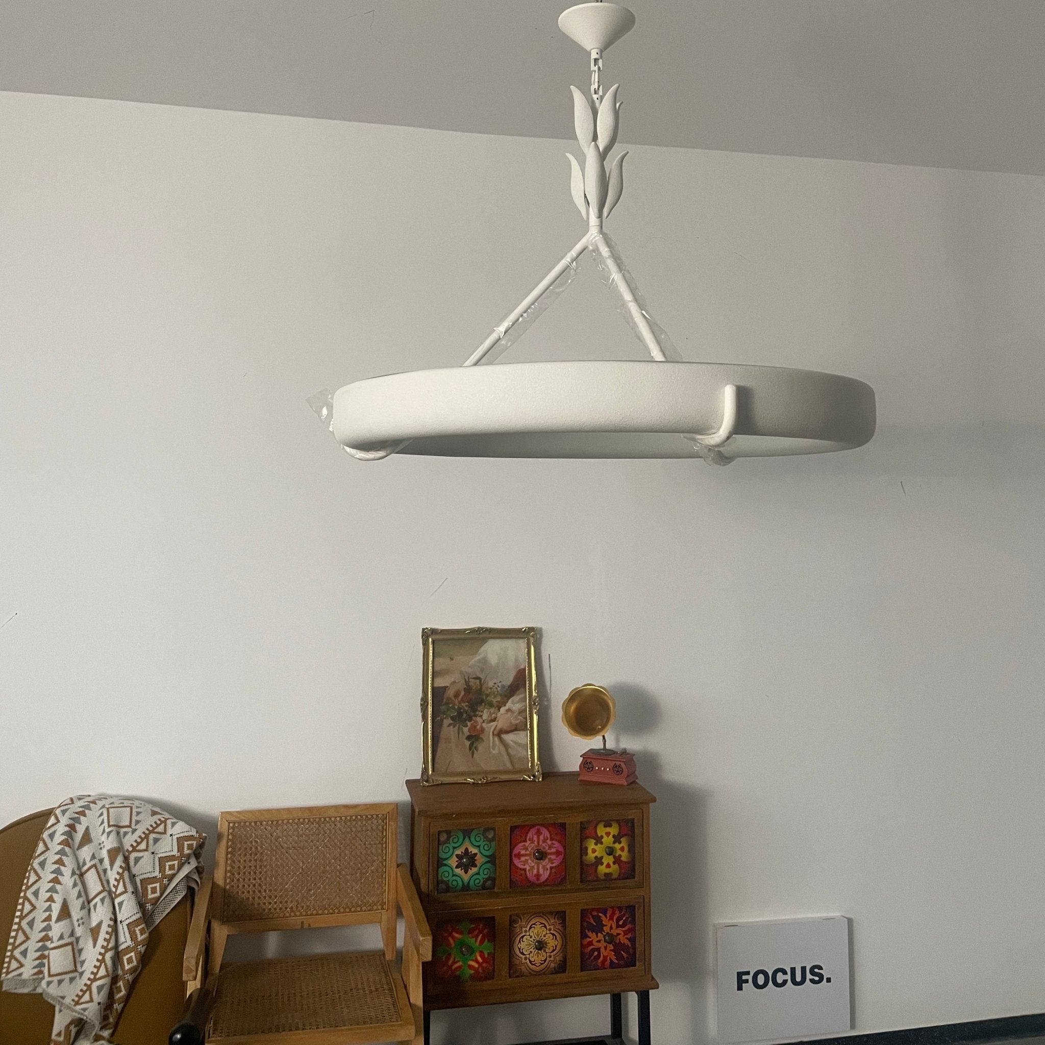 Tinsley Plaster Chandelier product image