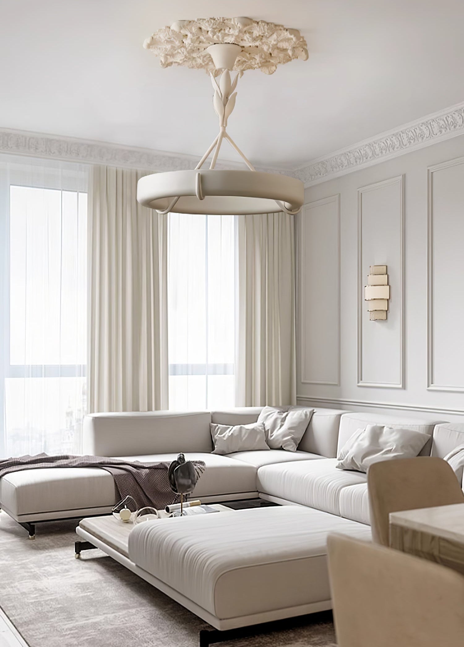 Tinsley Plaster Chandelier product image