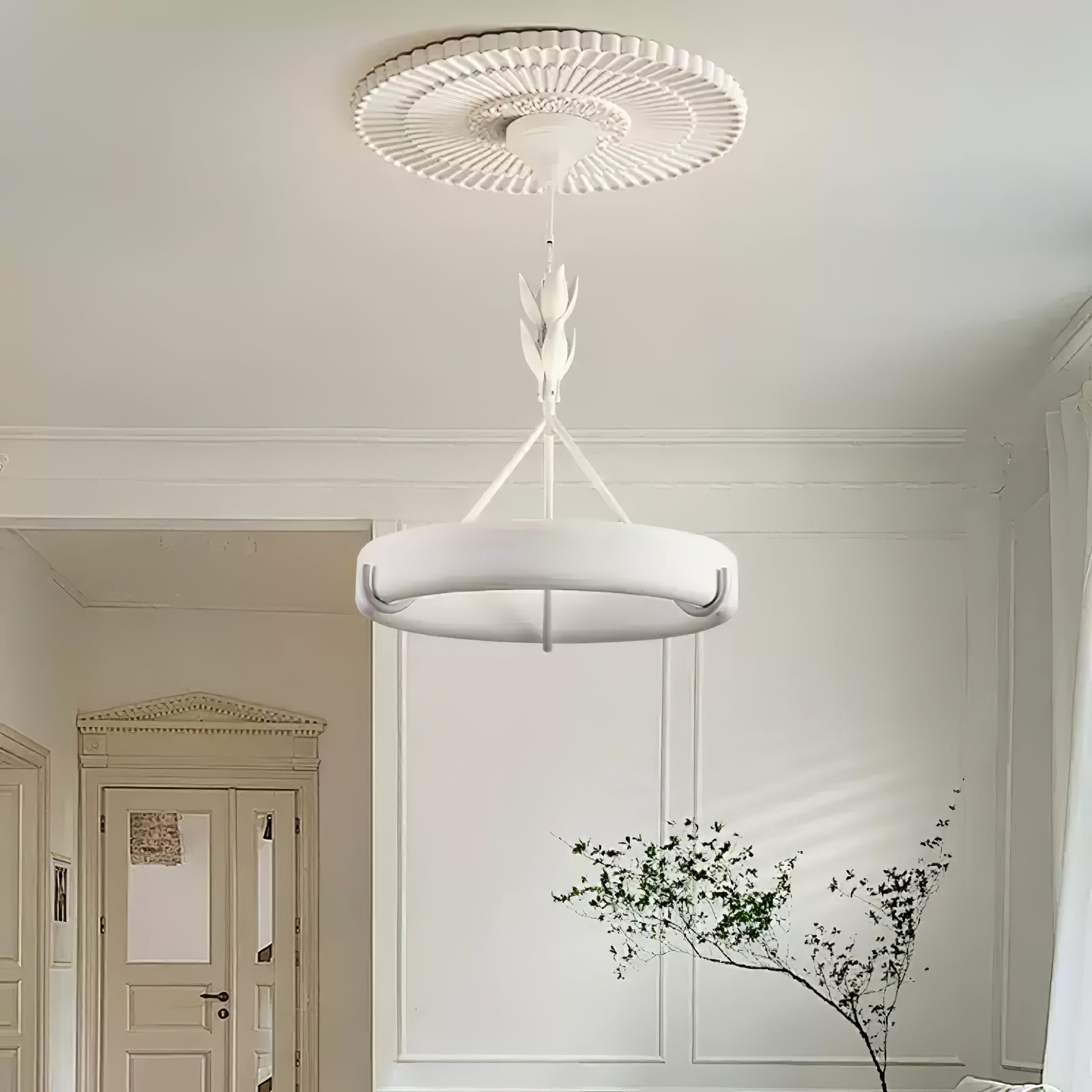 Tinsley Plaster Chandelier product image