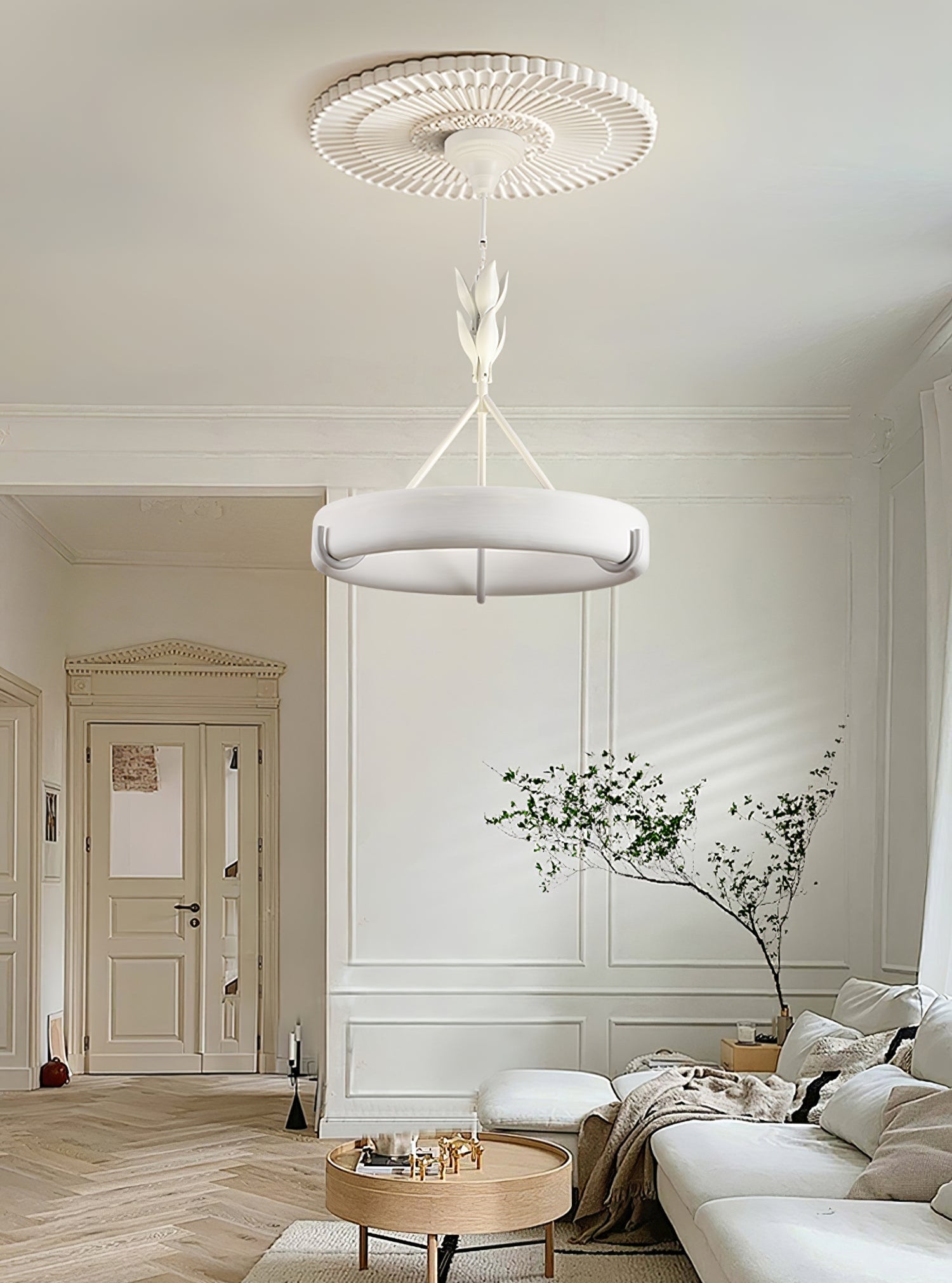 Tinsley Plaster Chandelier product image