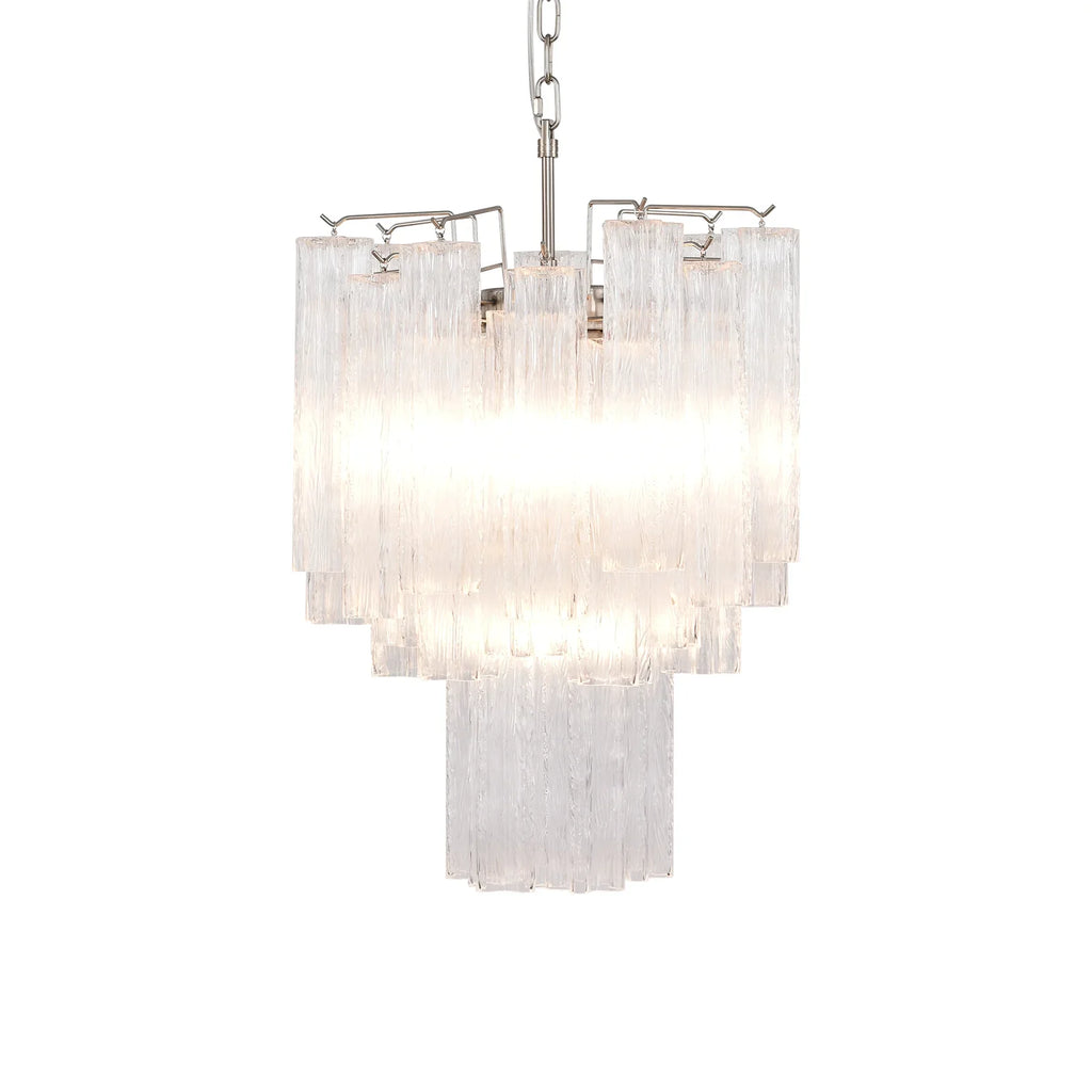 Transparent Murano Glass Tube Chandelier product image