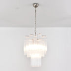 Transparent Murano Glass Tube Chandelier product image