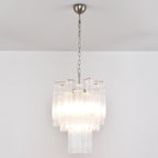 Transparent Murano Glass Tube Chandelier product image