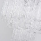 Transparent Murano Glass Tube Chandelier product image