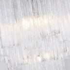 Transparent Murano Glass Tube Chandelier product image