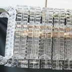 Transparent Murano Leaf Shaped Chandelier product image