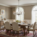 Transparent Ares Murano Glass Chandelier product image