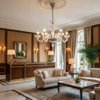 Transparent Ares Murano Glass Chandelier additional product view