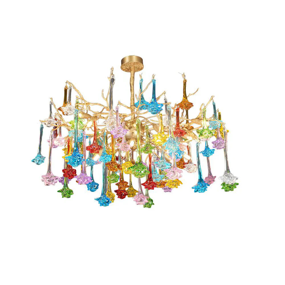 Tree Branch Glass Colorful Chandelier product image