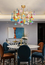 Tree Branch Glass Colorful Chandelier product image