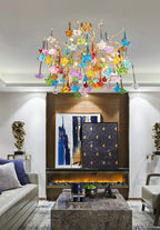 Tree Branch Glass Colorful Chandelier product image