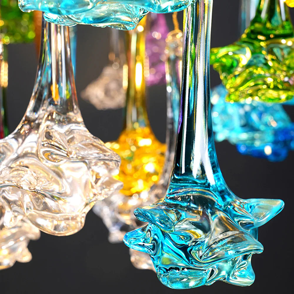 Tree Branch Glass Colorful Chandelier product image
