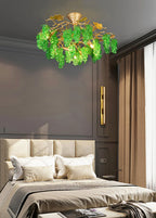 Tree Branch Glass Grape Chandelier product image