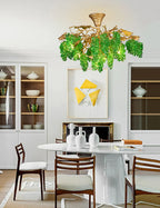 Tree Branch Glass Grape Chandelier product image