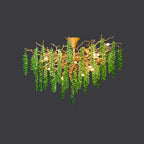 Tree Branch Glass Grape Chandelier product image