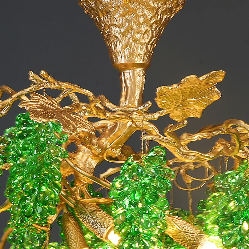 Tree Branch Glass Grape Chandelier product image