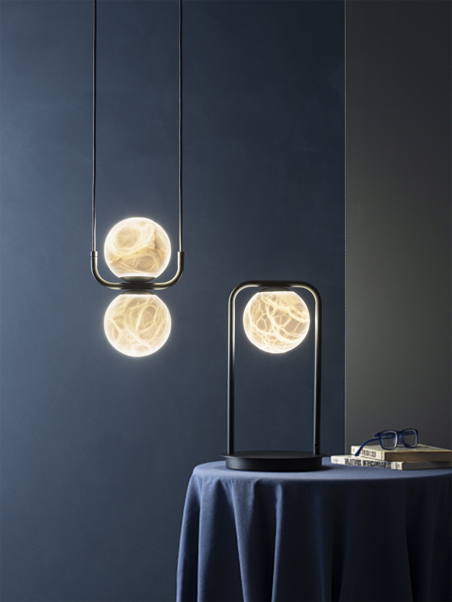 Tribeca Alabaster Table Lamp