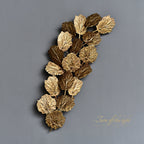 Gold Leaf Handmade Branch Wall Sconce by Bling Lighting Studio