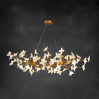 Veitchii Flower Branch Chandelier by Bling Lighting Studio