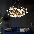 Veitchii Flower Branch Chandelier by Bling Lighting Studio