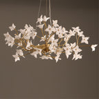 Veitchii Flower Branch Chandelier by Bling Lighting Studio