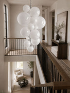 Velymo Grapetta Chandelier Glass lighting by Bling Lighting Studio