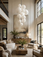 Velymo Grapetta Chandelier Glass lighting by Bling Lighting Studio