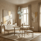 Verdelle Murano Glass Cascade Chandelier