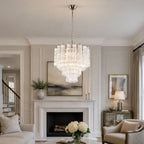 Vetrina Glass Chandelier Glass lighting by Bling Lighting Studio