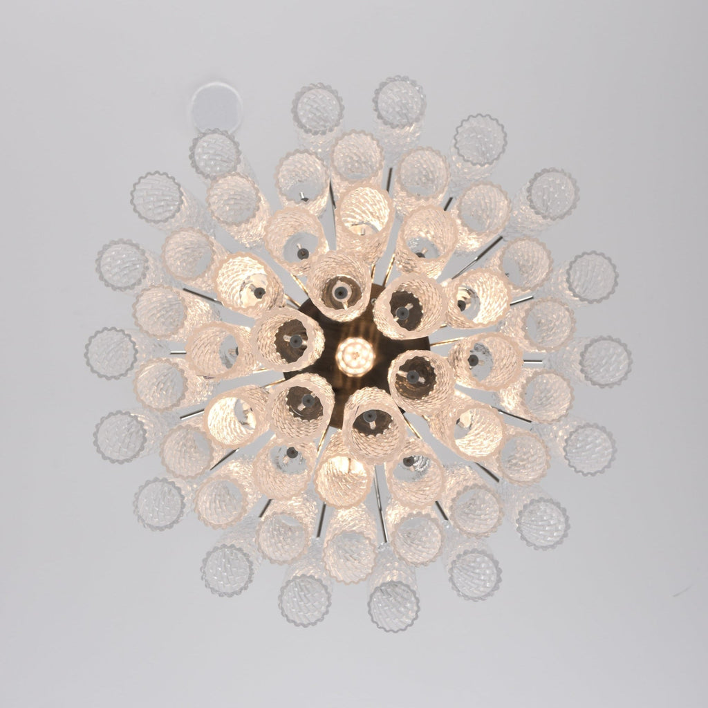 Vetrina Glass Chandelier Glass lighting by Bling Lighting Studio