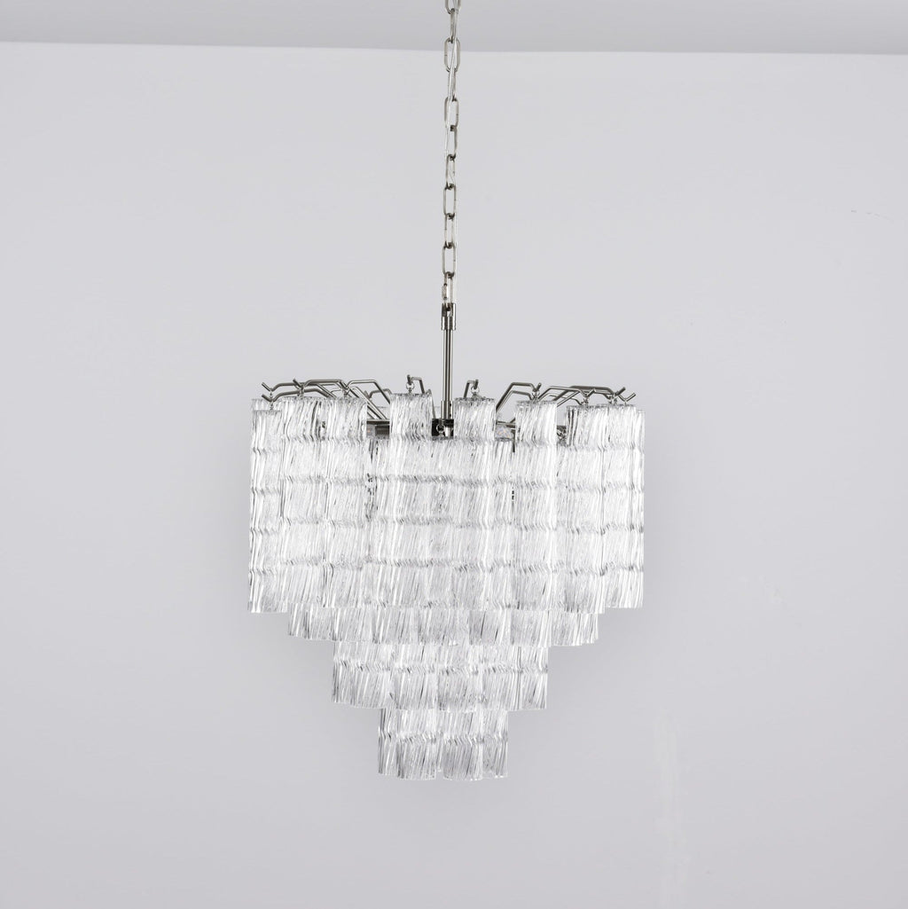 Vetrina Glass Chandelier Glass lighting by Bling Lighting Studio