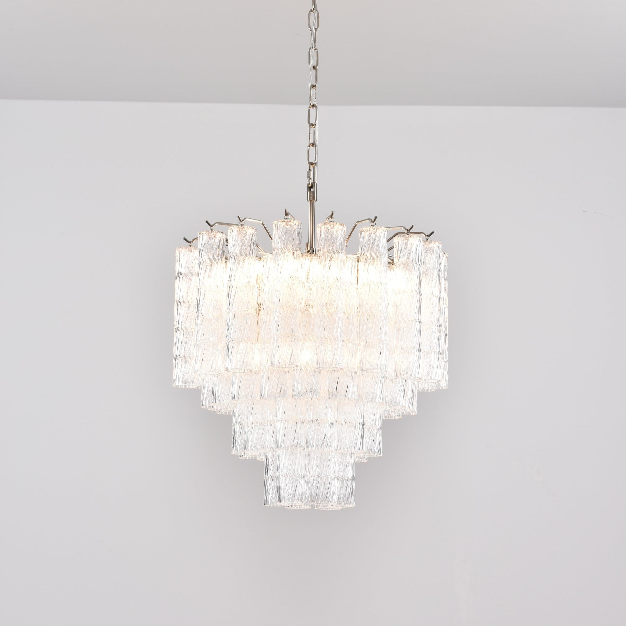 Vetrina Glass Chandelier Glass lighting by Bling Lighting Studio