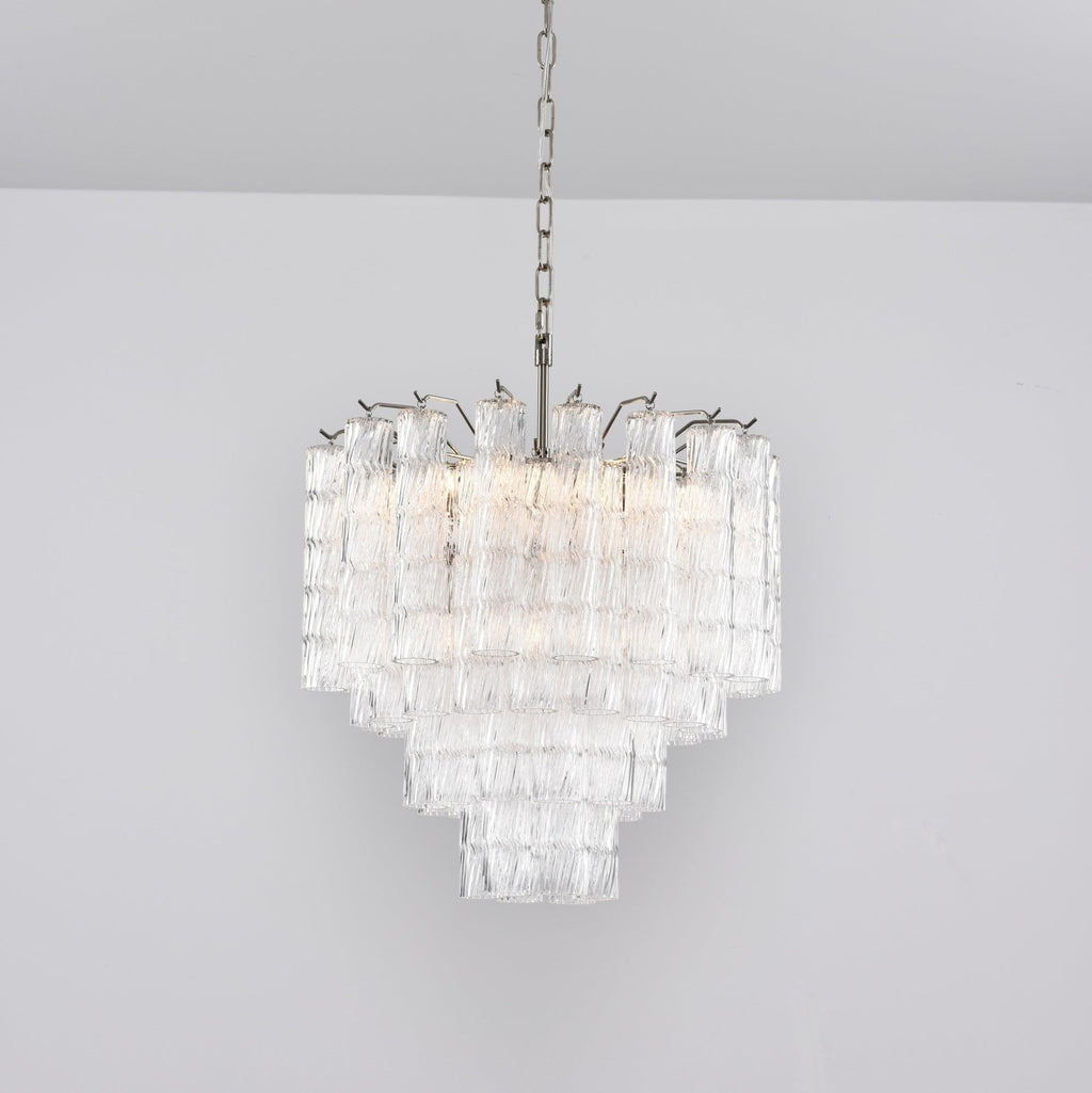 Vetrina Glass Chandelier Glass lighting by Bling Lighting Studio