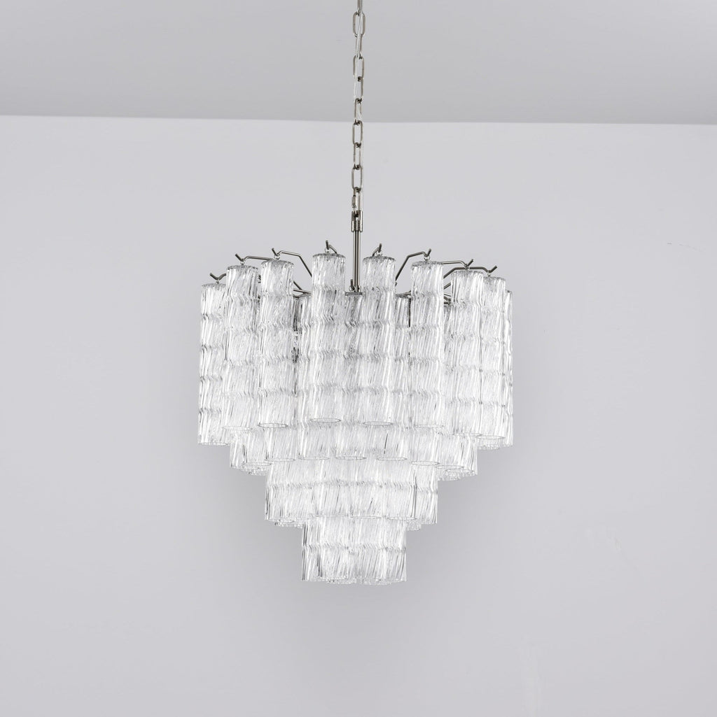 Vetrina Glass Chandelier Glass lighting by Bling Lighting Studio
