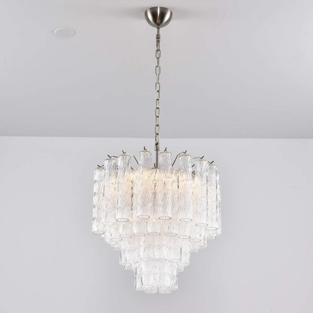 Vetrina Glass Chandelier Glass lighting by Bling Lighting Studio