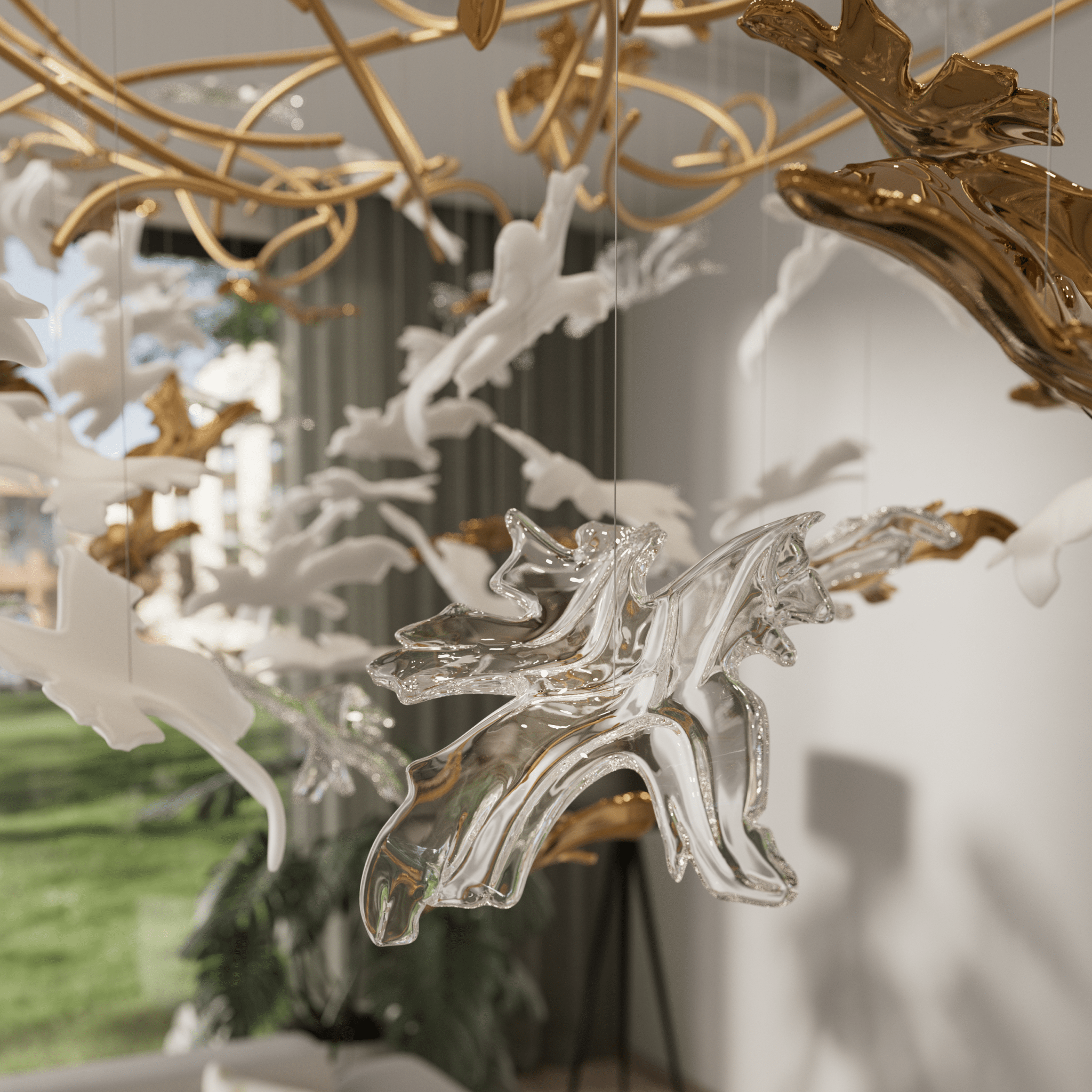 Vine Chandelier