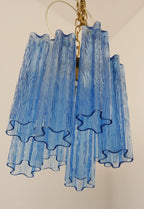 Vintage Blue Murano Glass Chandelier product image