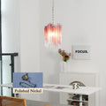 Vintage Gradient Red Murano Chandelier product image