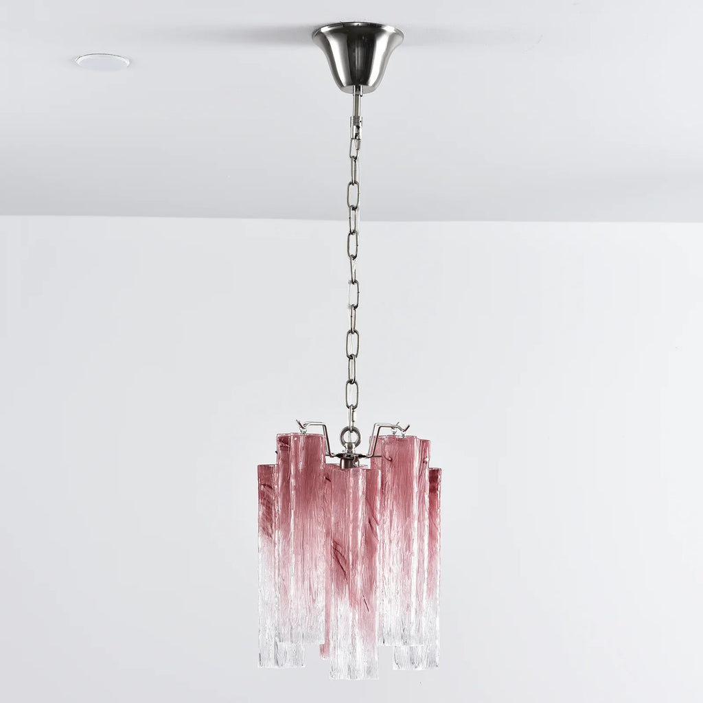 Vintage Gradient Red Murano Chandelier product image
