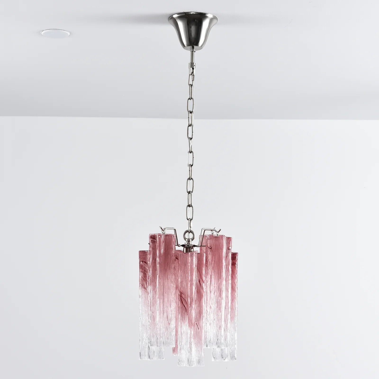 Vintage Gradient Red Murano Chandelier product image