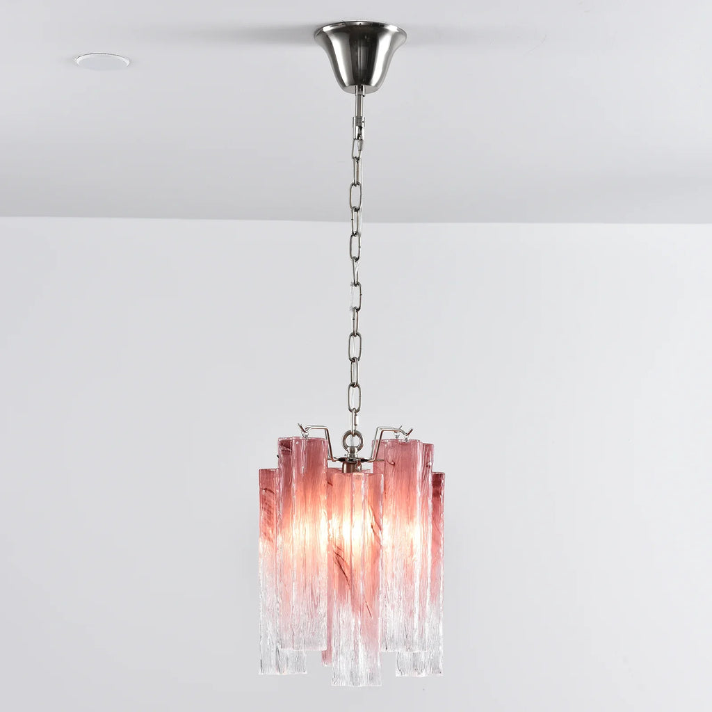 Vintage Gradient Red Murano Chandelier product image
