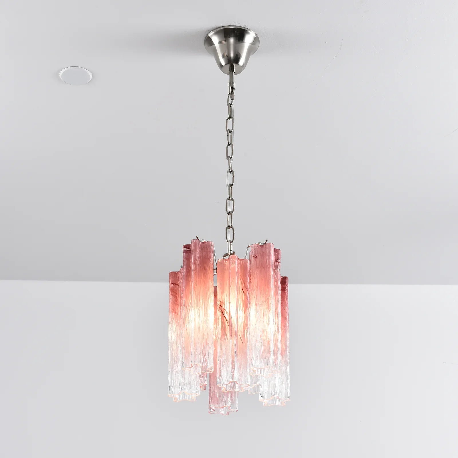 Vintage Gradient Red Murano Chandelier product image