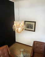 Vintage Murano Transparent Amber Chandelier product image