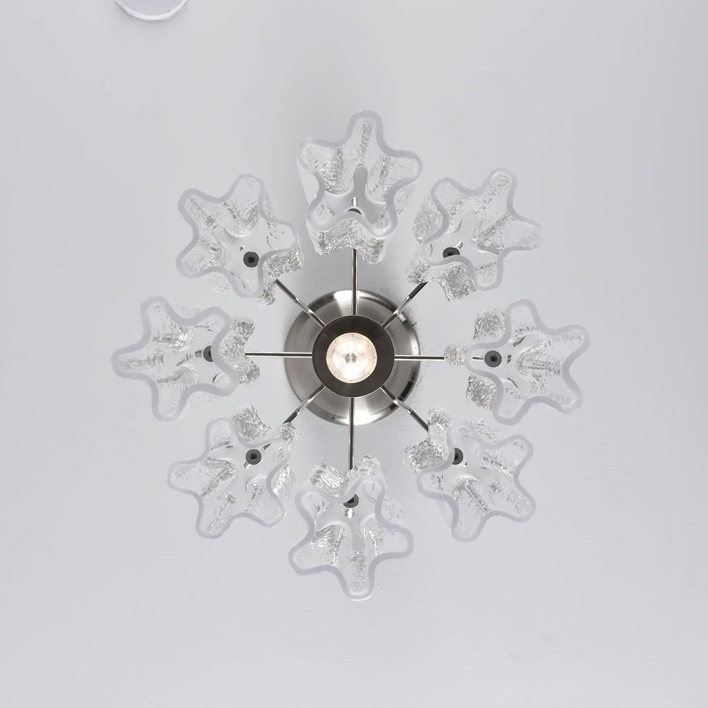 Vintage Transparent Murano Chandelier product image