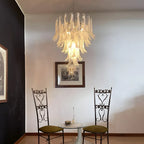 Vintage Transparent Murano Petals Chandelier product image