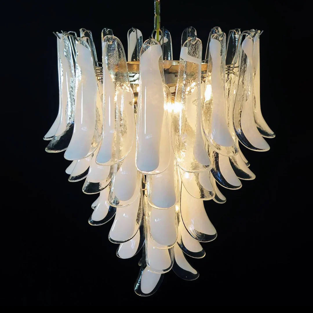Vintage Transparent Murano Petals Chandelier product image