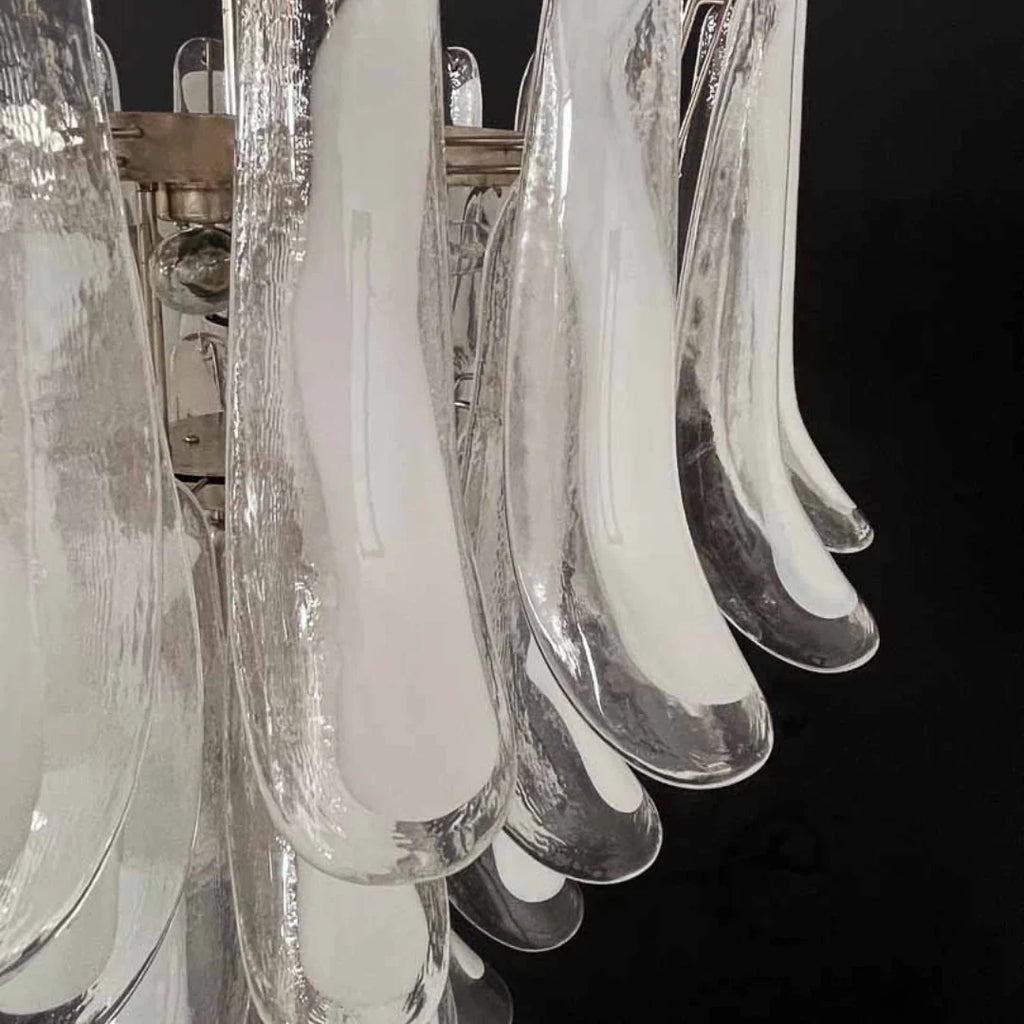 Vintage Transparent Murano Petals Chandelier product image