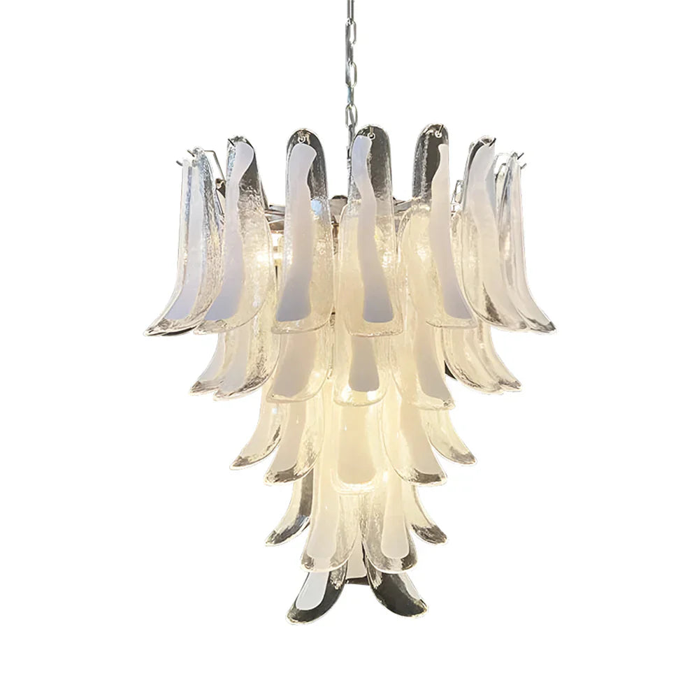 Vintage Transparent Murano Petals Chandelier product image