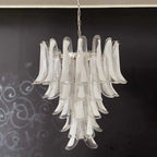 Vintage Transparent Murano Petals Chandelier product image